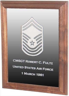 USMC Flag Certificate Display Case