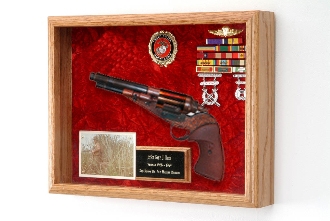Gun Display Case,Gun Shadow Box,Decorative Frame for a Gun