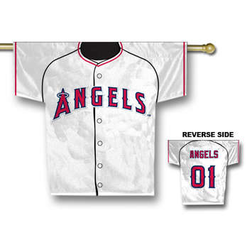 Los Angeles (Anaheim) Angels Jersey Banner